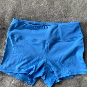 Light Blue Short Gymnastic/Dance Shorts Size XS
